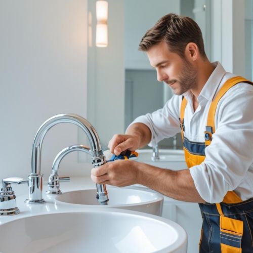 Instalación de grifería